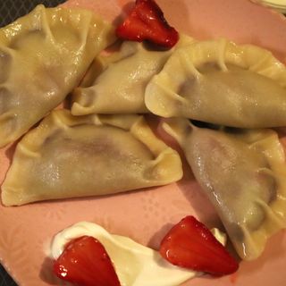 Pierogi z truskawkami