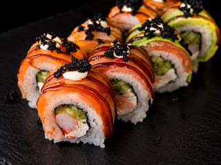 Rainbow roll
