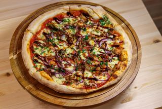 პიცა ღორის ხორცით / Pulled Pork