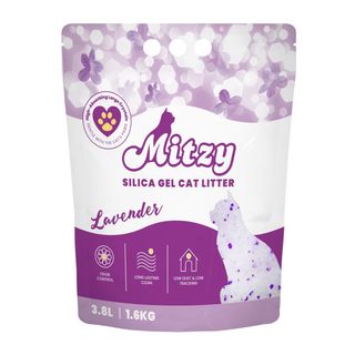 MITZY Silikatni pijesak za mačke Lavander, upijajući, 3,8 L (KOD MTZ133941)