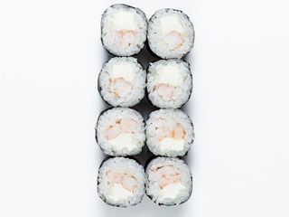 Макі з креветкою та філадельфією 150/8шт (150g)