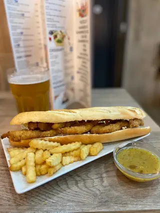 Baguette Lagrimas De Pollo