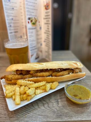 Baguette Lagrimas De Pollo