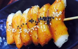 182 Teppanyaki gnocchi yaki