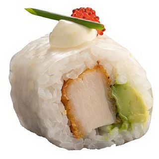 Californiana de pollo frito roll (8 piezas)