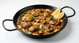 Paella De Carnes
