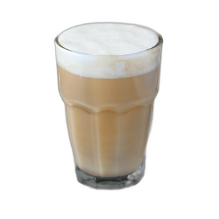 Caffelatte con bevanda vegetale