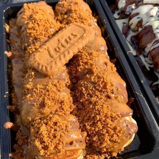 Biscoff waffle balls 