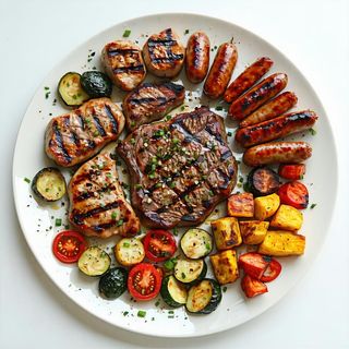 Grigliata mista con contorno