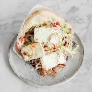 Döner kebab z serem