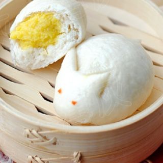 Pane cinese dolce al vapore 