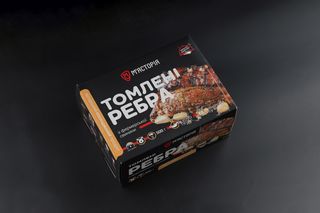 Темлені ребра з фермерської свинини з соусом Татакі 