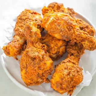 Friture Poulet Frit