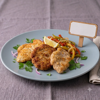 Cotoletta di pollo di maiale e di vitello