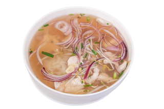 Duża zupa Pho z kurczakiem