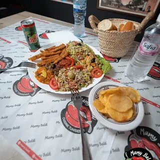 Plat Escalope Pané
