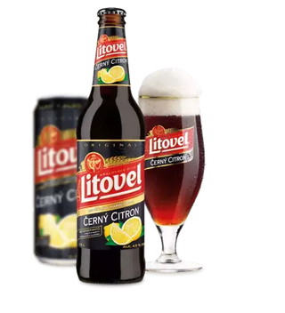 Litovel Cerny Citron but.0,5l