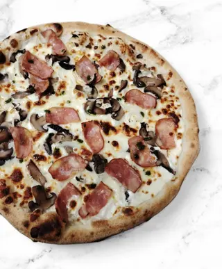 Pizza Carbonara 33 Cm.