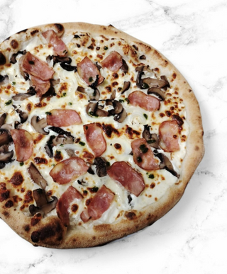 Pizza Carbonara 26 Cm.