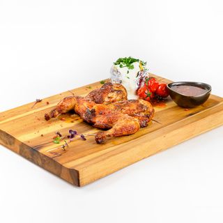 Pui franțuzesc cu cartof copt