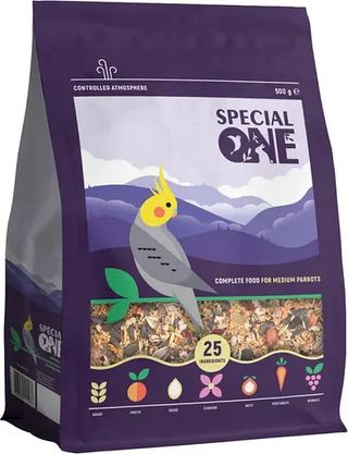 Корм SPECIAL ONE для средніх папуг 500г