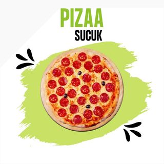 Pizza Sucuk (Mediana)