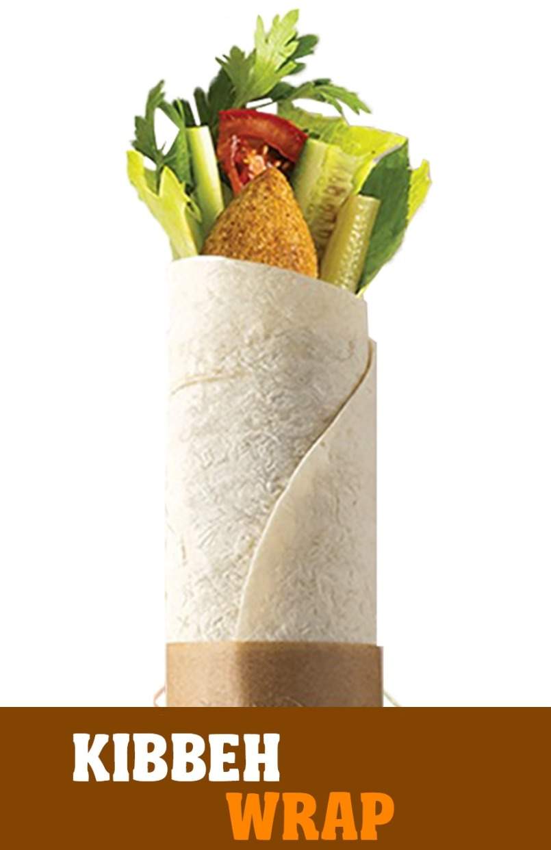 Kibbeh Wrap