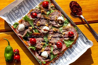 Pizza Bresaola - 1/2 Plateau