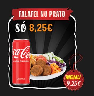 Falafel no Prato