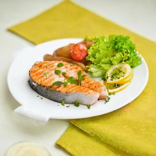 Жареная форель