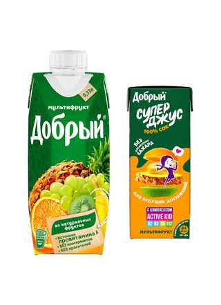 Բնական հյութ Դոբրի 0.33լ