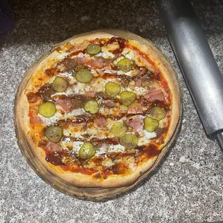 Pizza Mediana  Redonda (33 Cm.)