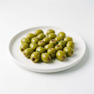 Tapa De Aceitunas Rellenas De Anchoas