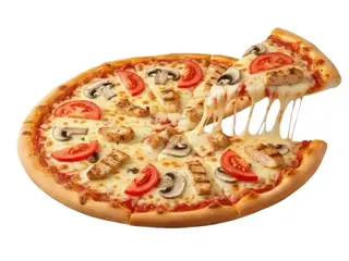 КУРКА З ГРИБАМИ (540g)