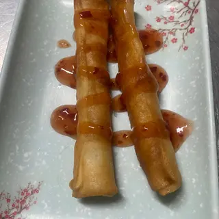 3 Involtini di gamberi