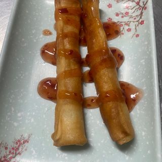 3 Involtini di gamberi 