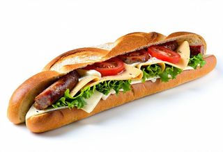 Panino con salsiccia siciliano