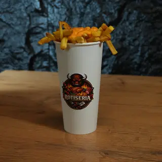 Cartofi prajiti cu cheddar
