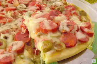 Pizza Salsicha