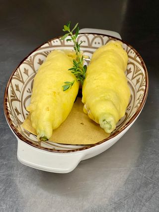 Fiore di zucca alla cimarra-senza glutine e senza lattosio