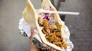 Kebab Con mixto con verdura