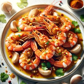 Garlic Prawns