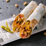 Донер с курицей 