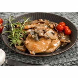 Cerdo Con Champiñones