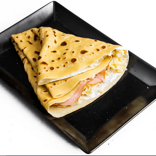 Slana palačinka sa dimljenom ćuretinom