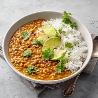 Lentils Curry Combination