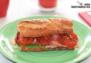 Bocata Jamón, Queso y Tomate