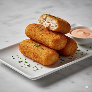 Ración De Croquetas De Cecina (4 Uds.)