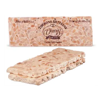 Turrón Duro de Almendra Vicens Tabla 500 Gr.