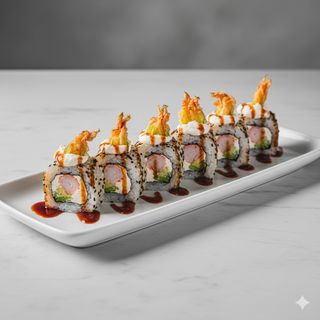 Uramaki Flowers & Ama ebi